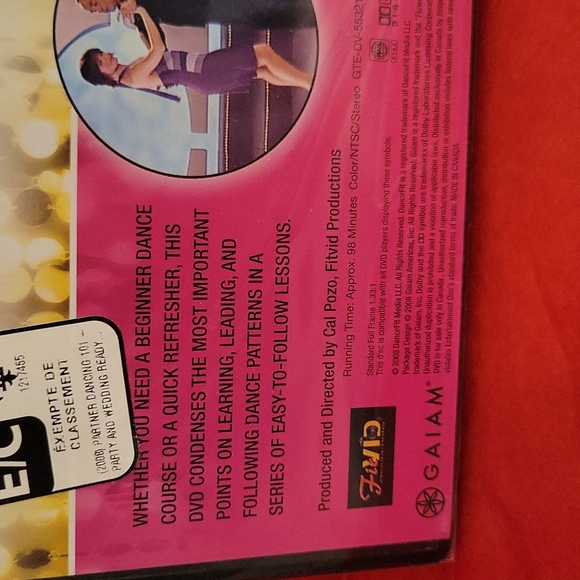 🌲 NWT Partner Dancing 101 DVD - Picture 3 of 5